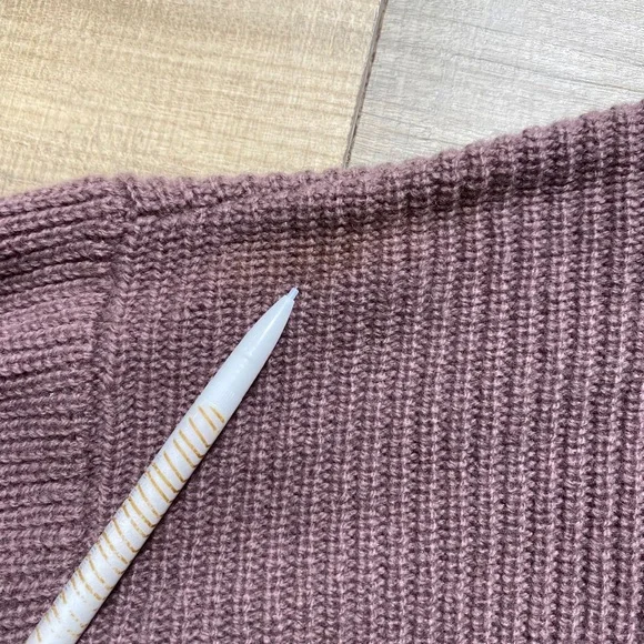 Madewell Womens Glenbrook Half Zip Merino Wool Blend Color-block Sweater‎ Size M - Picture 7 of 13